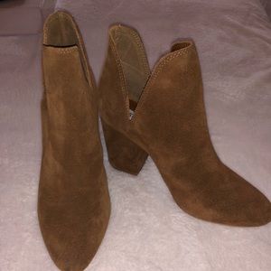 Steve Madden Rookie Chestnut Suede Booties